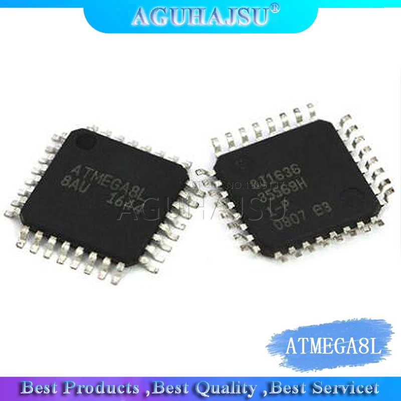 50 шт. ATMEGA8L-8AU QFP ATMEL ATMEGA8L ATMEGA8-AU TQFP32 программируемая вспышка Бесплатная доставка |