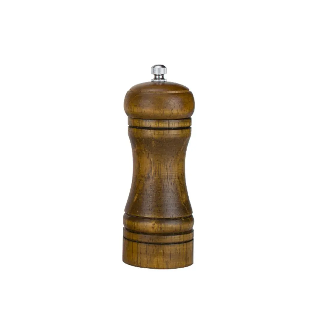 Manual multifunctional ceramic core solid wood pepper grinder Kitchen Tools - Цвет: 5inch