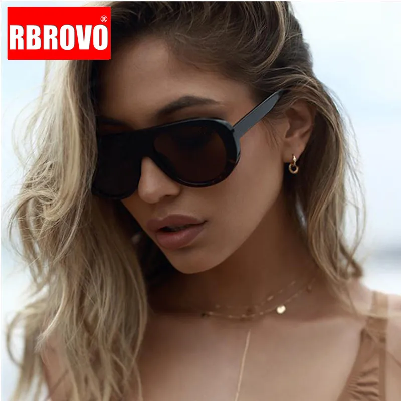 Солнечные очки RBROVO в винтажном стиле UV400 женские роскошные солнцезащитные