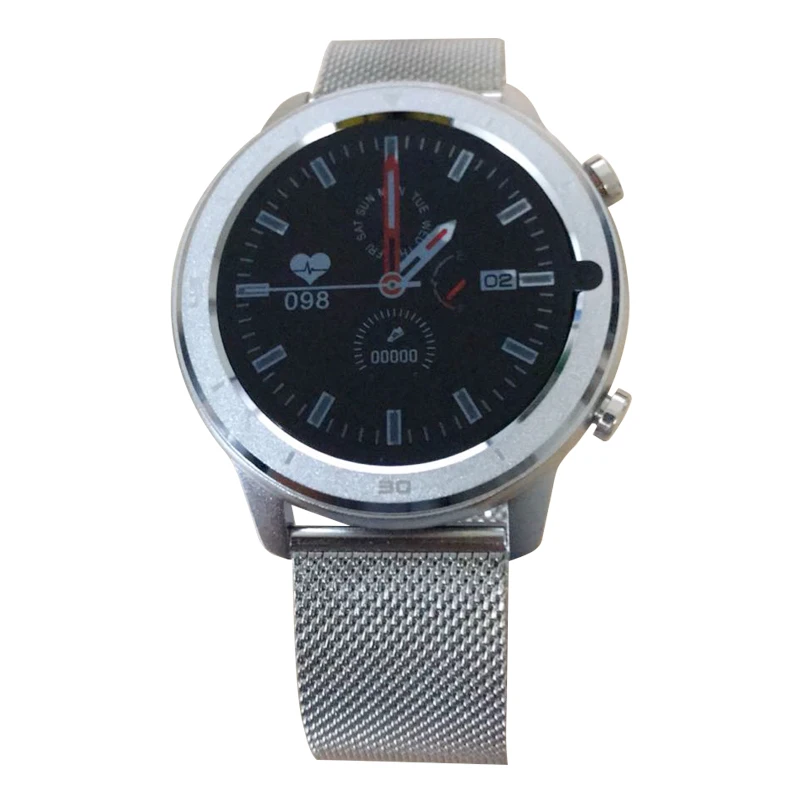 Silver Steel LYKRY DT78 Смарт-часы, умные часы, браслет, фитнес-трекер, беспроводные устройства, водонепроницаемый монитор сердечного ритма для мужчин и женщин - Цвет: Silver Steel