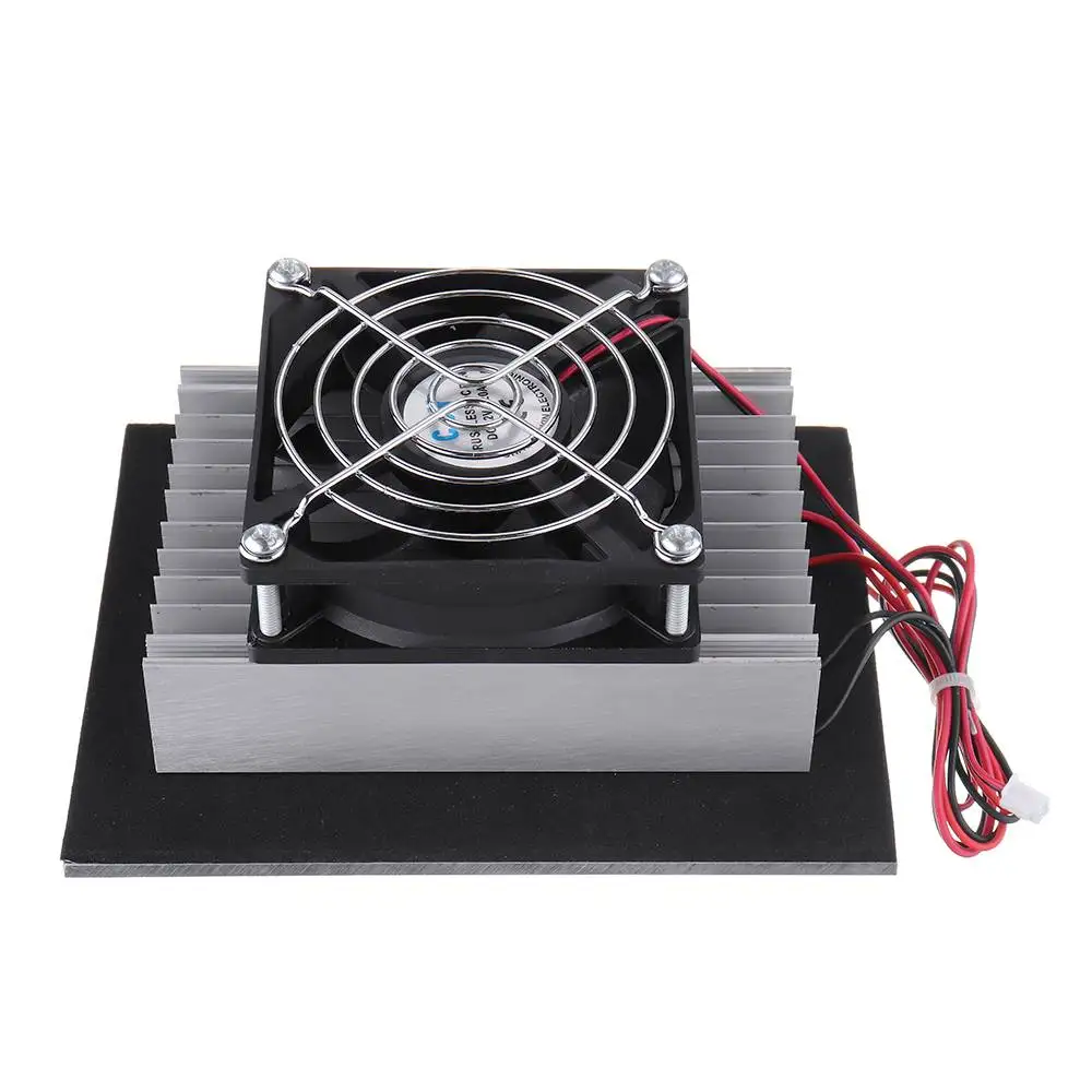 

NEW 12V 120W Electronic Semiconductor Refrigeration Small Air Conditioner Micro Cooling System Space Radiator Refrigerator