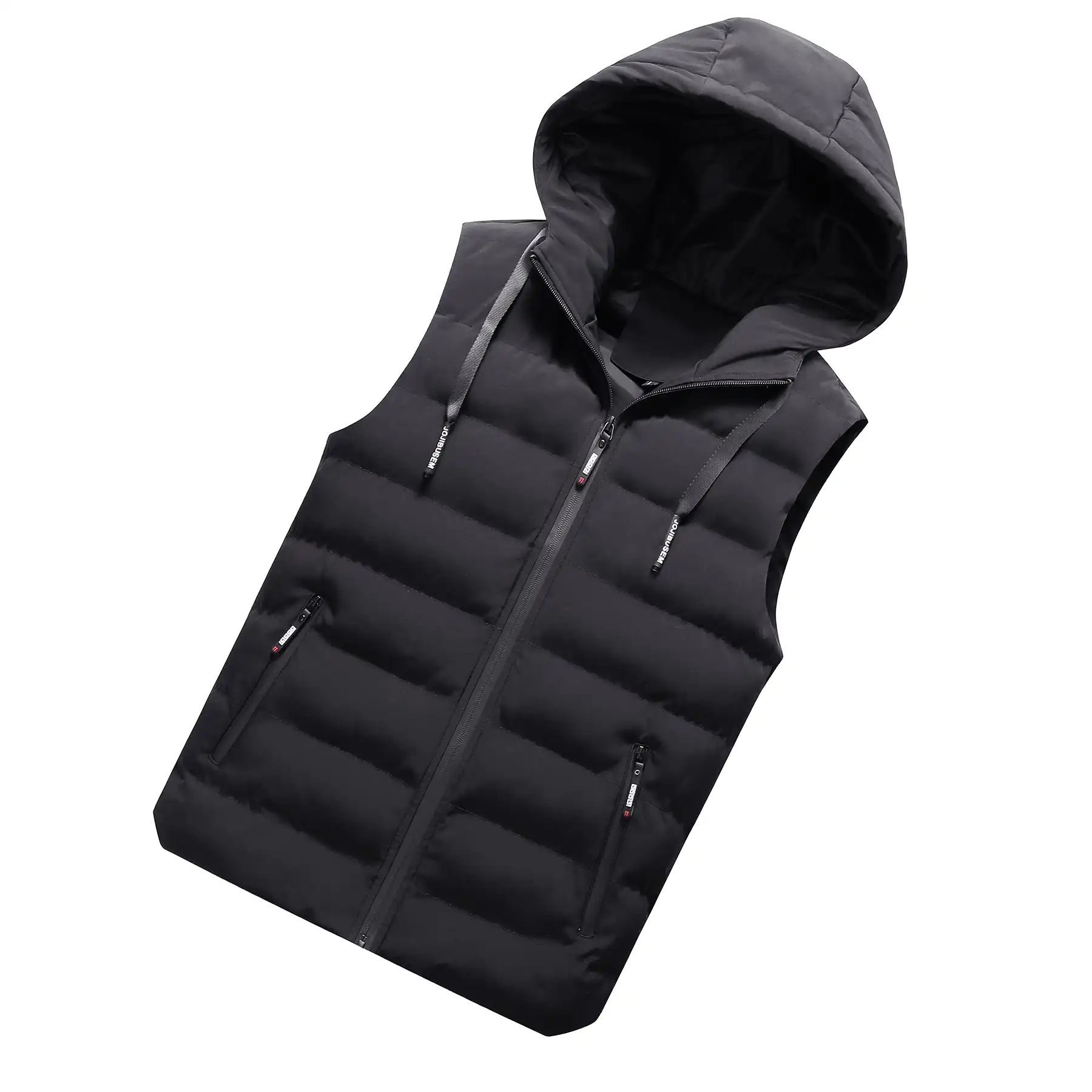 Black vest mens winter Clearance