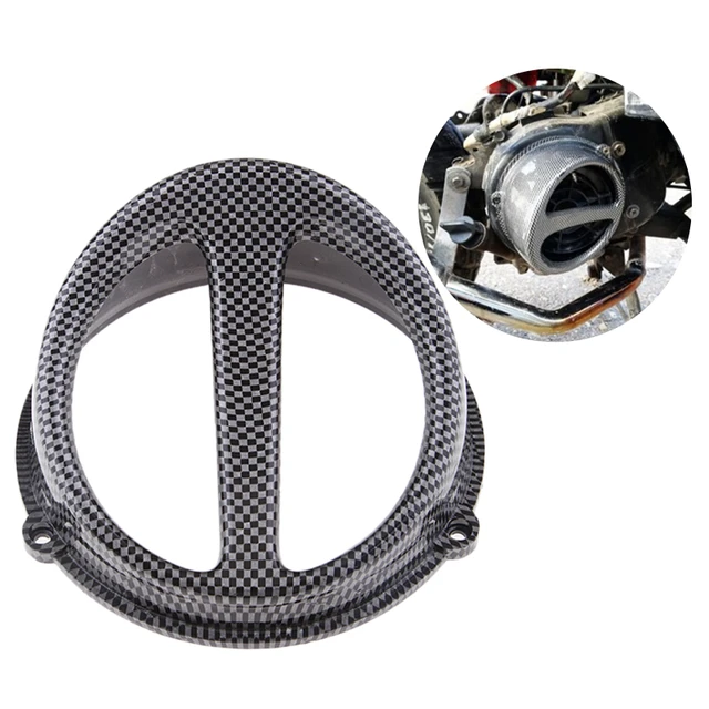 Capuchon de couverture de ventilateur de pelle à air de moto