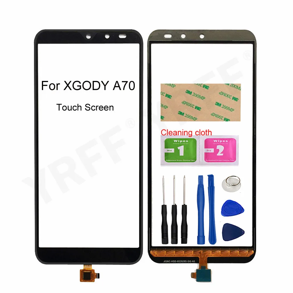 

For XGODY A70 Touch Screen Digitizer Sensor Glass Panel Lens Replacement Parts