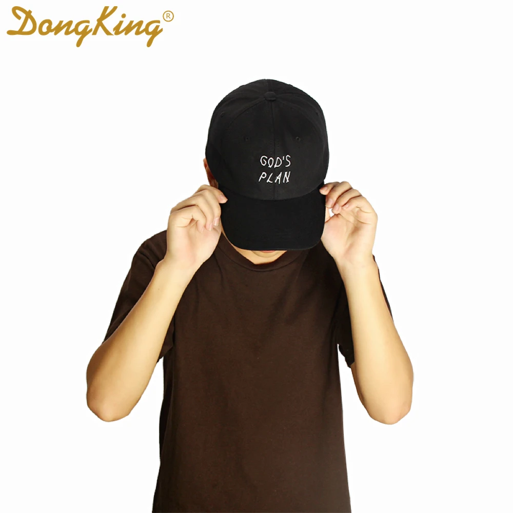 Новая бейсболка DongKing Drake GODS PLAN Dad Hat из мягкого хлопка Бейсболка для мужчин и женщин модная вышивка хип-хоп заглушки регулируемые