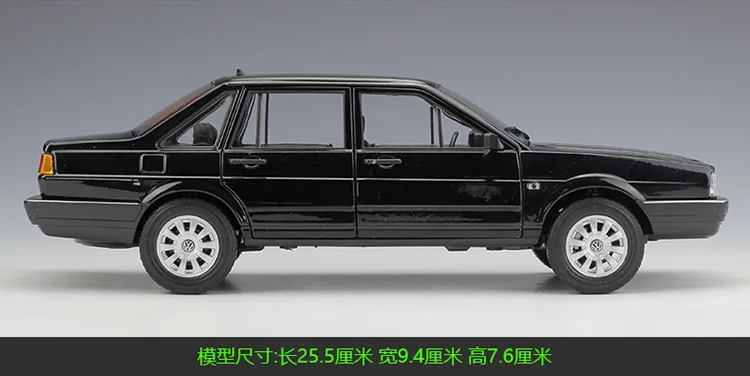 Welly GTA1: 18 Шанхай Фольксваген Сантана моделирование сплава Модель автомобиля коллекция подарок украшение игрушка