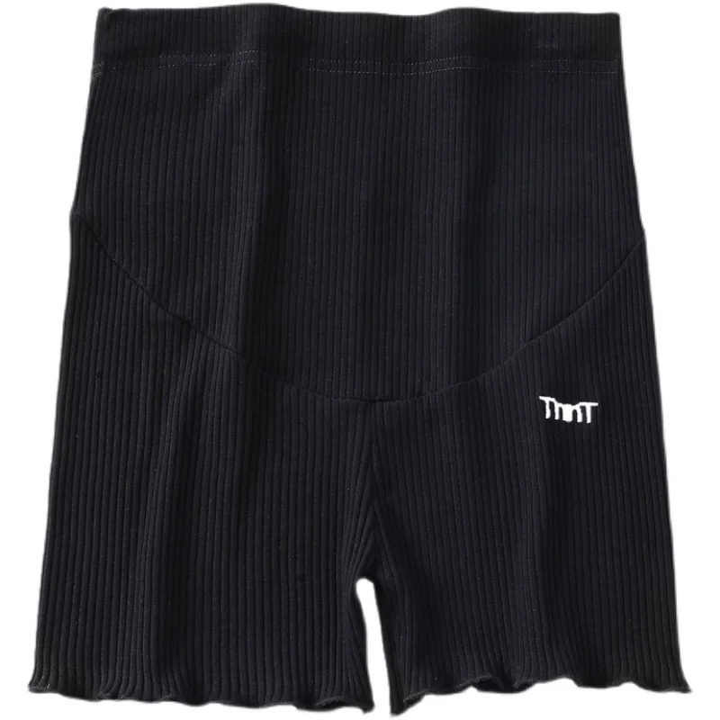 Summer Thin Cool Stretch Maternity Short Legging High Waist Belly Underpants Clothes for Pregnant Women Pregnancy Shorts