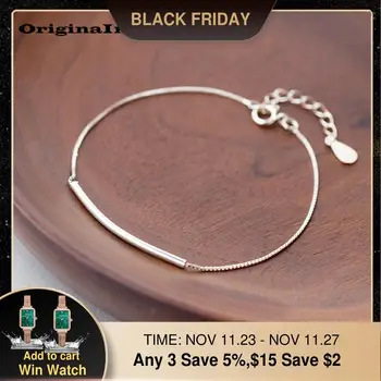 

Jewelry 925 Silver Bracelets Bangles Minimalism Charms Vintage Boho Birthday Gift Original Indian Jewelry Bracelets for Women