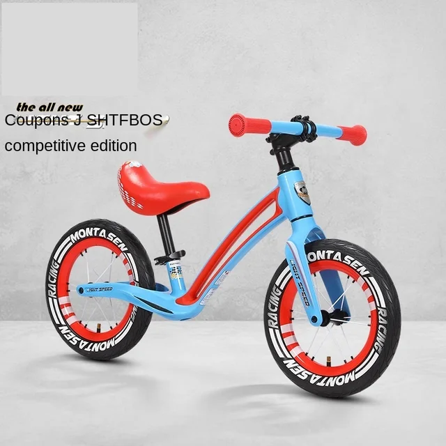 Doki Toy 2021 New Fashion Children's Balance Car Without Pedal Bicycle Slide 1-3-6 - Year - Old Baby Senior Scooter Bike 5