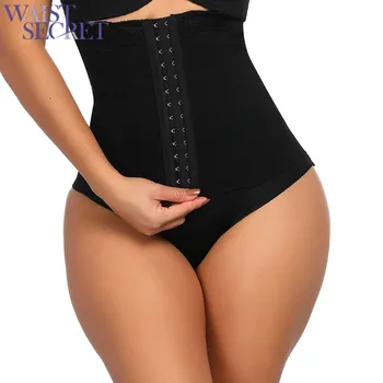 

WAIST SECRET Women Trainer Cincher Slimming Belt Tummy Postpartum Control 4 Steel Bones Waist Slimmer Hooks Corset Underbust