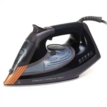 

2200W 220V Electric Irons Garment Iron Adjustable Steam Irons Clothing Laundry Appliance Multifunction Clothes Irons Flatiron