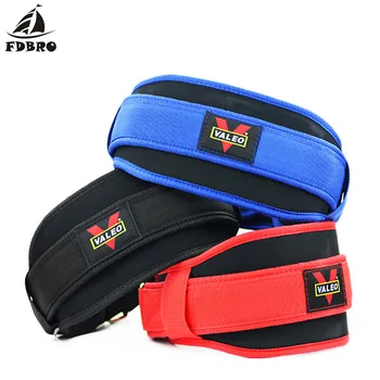 

FDBRO New Lower Back Support Bodybuilding Weight Lifting Equipment Gym Weight Lifting Belt Nylon Musculation Squat Training Belt