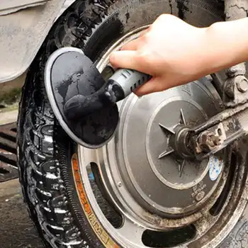 

T-Type Multi Functional Tire Car Wheel Cleaner Brush Tire Rim Cleaning Tool Auto Scrub Washing Vehicle Washer Dust Cleaner