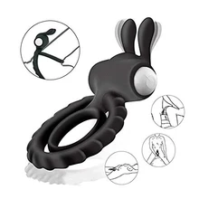 

Protable Vibrating Pemis Rings Dual Lock Massager Personal Health Care Delay Massage Rings Stimulate Tools