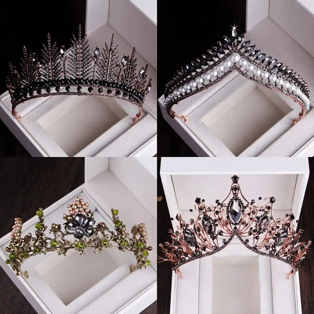 Tiara Floreale Oro e Cristalli Strass | Wedding Luxury Hair Accessory
