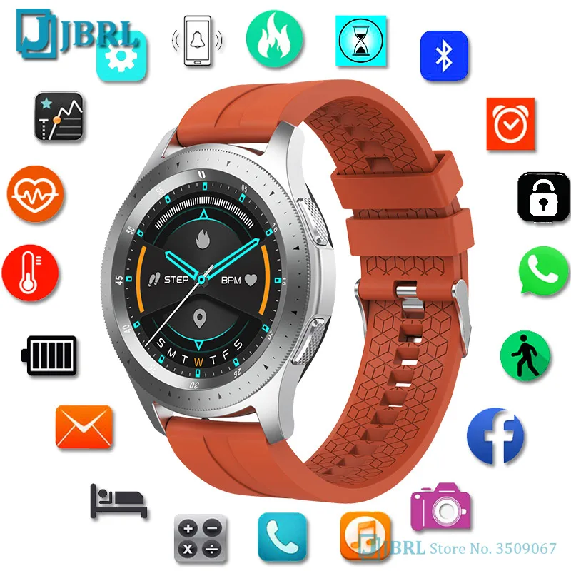 Умные часы Full Touch с Bluetooth мужские и женские умные фитнес-трекер лучшие деловые