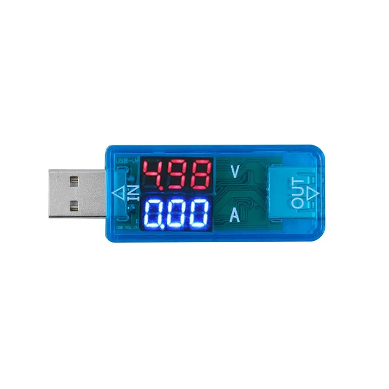 DC3-9V 0-3A мини USB зарядное устройство Доктор вольтметр цифровой USB мобильное зарядное устройство ток напряжение тестер метр Электроника