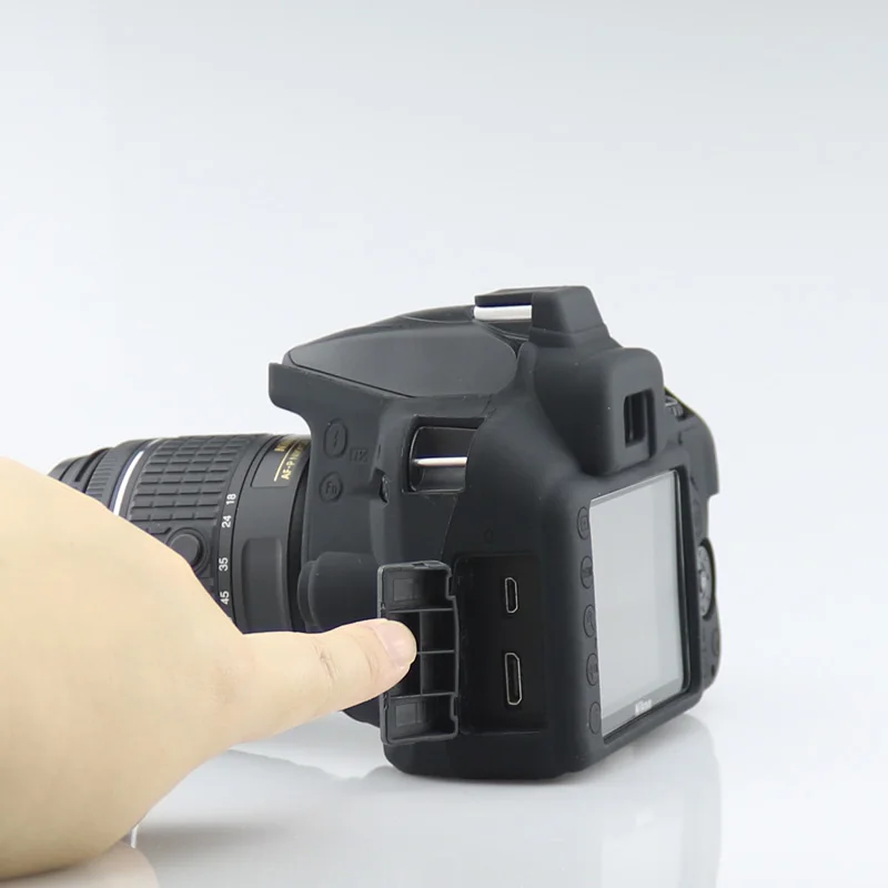 Высококачественный силиконовый чехол-сумка для камеры Nikon D3400 Dsrl камера в 4 цветах