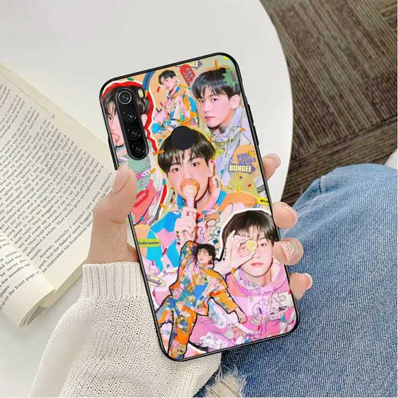 xiaomi leather case hard YNDFCNB EXO Mềm Điện Thoại Ốp Lưng Redmi Note 8Pro 8T 6Pro 6A 9 Redmi 8 7 7A Note 5 5A Note 7 xiaomi leather case cover Cases For Xiaomi