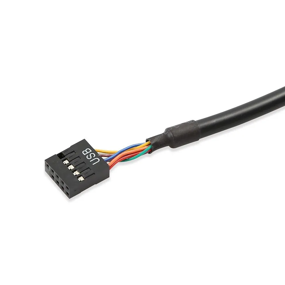 Onvian 9 Pin 20 USB 3 0 Female To 2 папа материнская плата адаптер Шнур 480 Мбит/с скорость