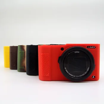 

Soft Silicone Camera Case Bag Protective Body Cover Case for Panasonic LX10 for Lumix L-X10 LX10 with Rubber Lens Cap