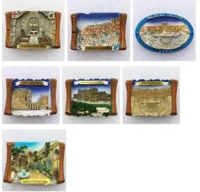 

Fridge Magnets Syria Tourism Souvenirs 3D Resin Hand Painted Magnetic Refrigerator Stickers Middle East Craft Decor Gift Ideas