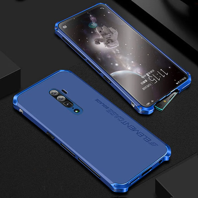 Металлический каркас, чехол для телефона oppo Reno 10, тонкий жесткий алюминиевый Гибридный корпус для ПК oppo Reno 10, чехлы oppo reno10