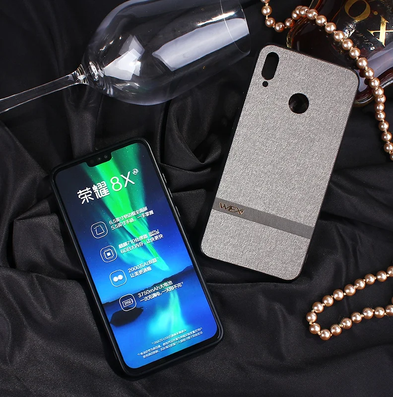 Чехлы для Xiaomi Redmi S2 Note 6 TPU+ PC Ткань Кожа текстура задняя крышка аксессуары для телефона чехол Fundas