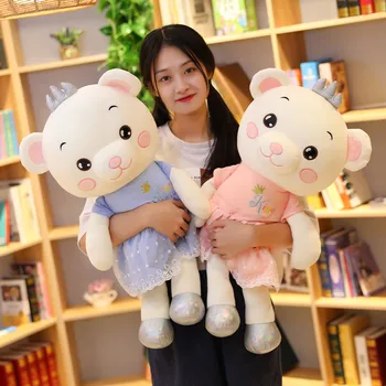 

30-90cm new cute plush toy bear doll princess bear skirt bear super soft pillow pillow pillow doll girlfriend child companion gi