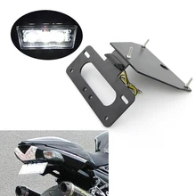 For Kawasaki ZX-14 ZX14R 2006- ZZR1400 2011- Rear Tail Tidy Fender Eliminator Motorcycle License Plate Holder Bracket