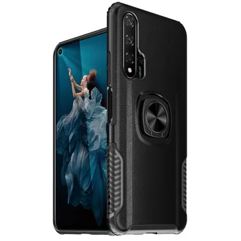 

Anti-knock Cases Kickstand Case Invisible Finger Ring Cover Case for Honor V20 20 20i PRO 7X 8X 9X MAX PRO
