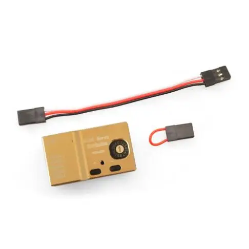Мульти распределительный распределитель сервопривода 4,8 V-10 V DC вход легко отрегулировать фиксированное крыло беспилотный Дрон FPV работает для 4 сервоприводы