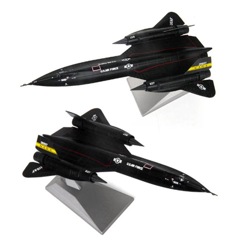 Коллекция 1:144 масштаб 1966 U. S. Army Blackbird SR-71A рекогносцировочный Самолет Модель литья под давлением сплав самолет дисплей для взрослых