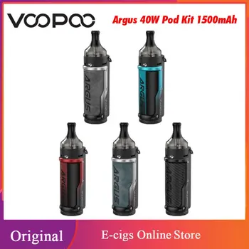 

Original VOOPOO Argus 40W Pod Kit with 1500mAh Built-in Battery Max 40W 4.5/2ml Capacity 0.3/1.0ohm Vape Kit vs Geekvape Mero