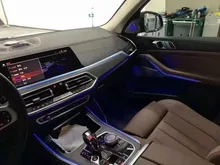 Panel de Control Central LED para BMW, G05 X5 G06 X6 G07 X7 Series, cubierta de iluminación de Audio sin pérdidas, sonido HiFi, altavoces estéreo de música