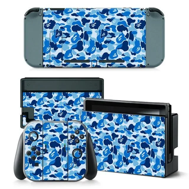 

Switch Film Colorful Stickers Protector Adhesive Paper NS Customizable Game Console Colorful Stickers Skin Sticker