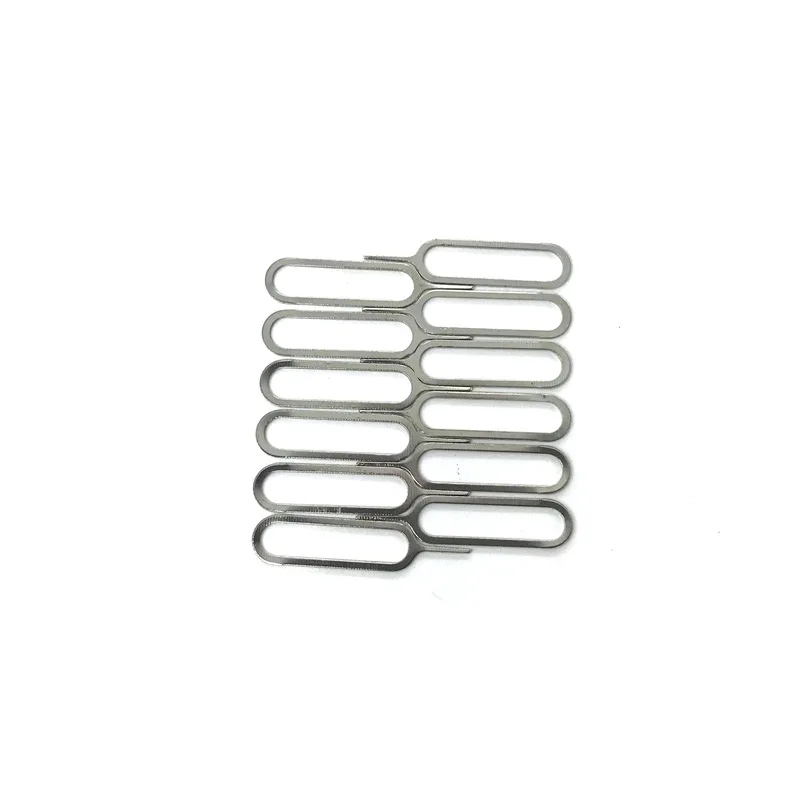  10000pcs /lot Sim Card Remover Tool Pin Needle Replacement Parts for Smartphone iPhone Samsung Blac
