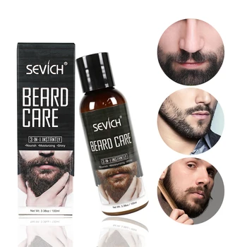 

2pcs Sevich 100ml Beard Care Nourish Beard Conditioner Hair Loss Products Whiskers Conditioner for Moisturizing Beard Styling