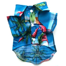 Летняя рубашка для собак, одежда для маленьких собак, костюм для собак чихуахуа, йоркца, пуделя, померанского шнауцера, одежда для домашних животных, Прямая поставка