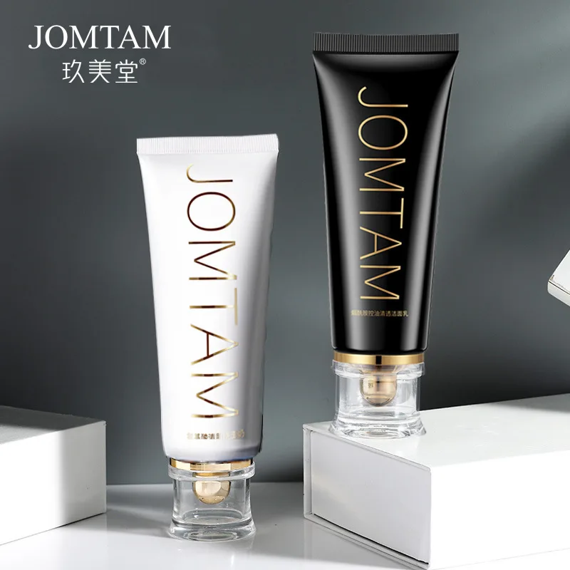 JOMTAM אמינו חומצה פנים ניקוי טוב בוקר לילה שליטת שמן עמוק ניקוי הסרת ...