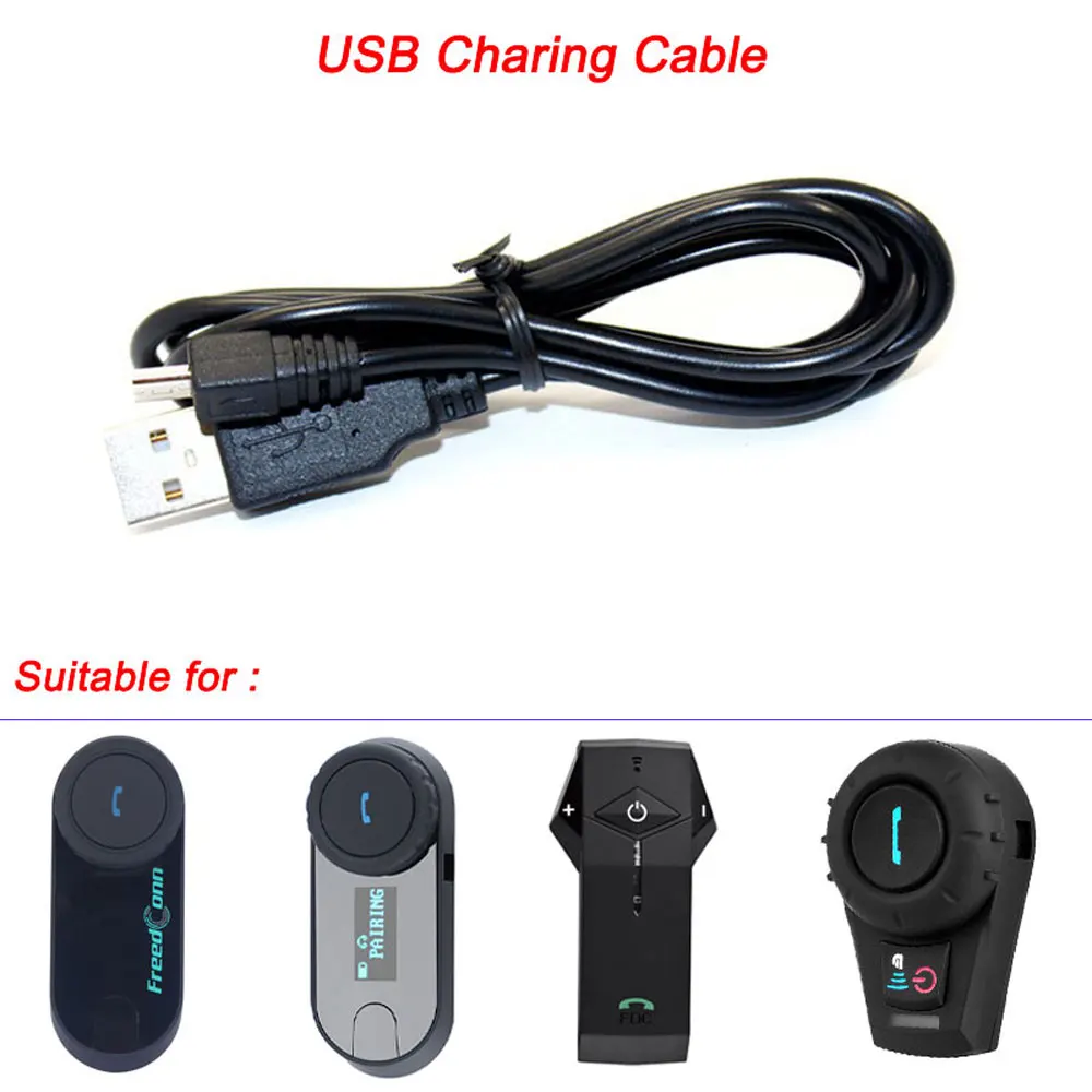 Зарядный кабель FreedConn аксессуары для зарядки через USB подходит мотоциклов и с