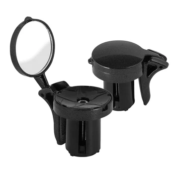

2020 New Bike Handlebar End Mirrors Cycling Back Review Mirror For MTB Road Riding Racing Steel Mirror Bicycle Accessories