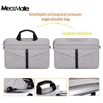 

Universal Laptop Bag 13 14 15 inch Computer Shoulder Bag Briefcase Case Notebook Bag Laptop Messenger Cover for Macbook HP DELL