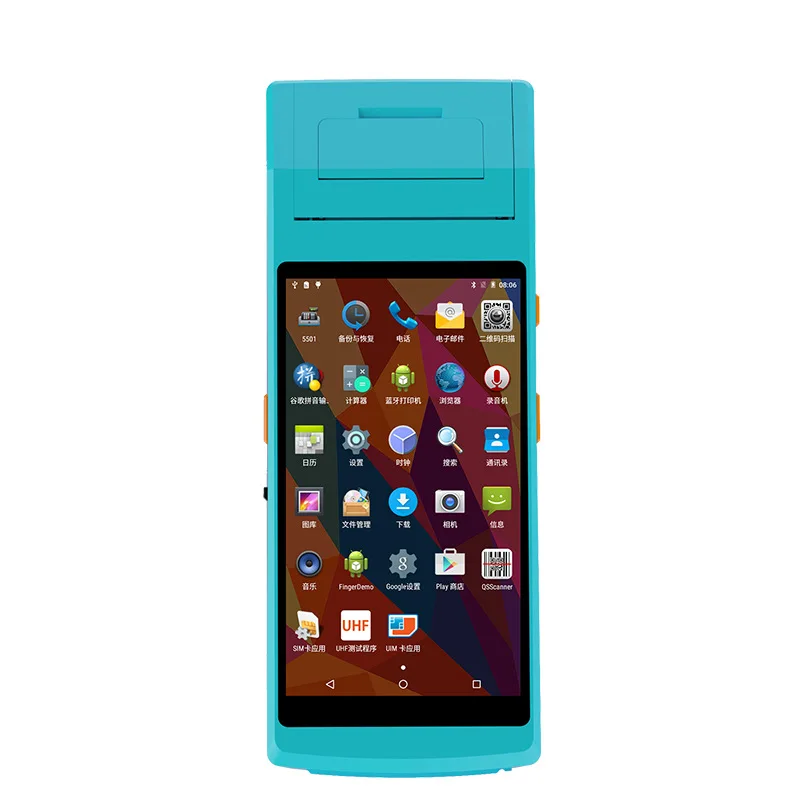 

Manufacturers Currently Available 5.5 Android Handset PDA Android Handset Print 58MM Ticket Print RFID Handset