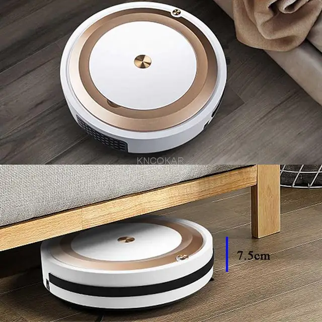 ES04 Robot Vacuum Cleaner Smart Vaccum Cleaner For Home Mobile Phone App Remote Control Automatic Dust Removal Cleaning Sweeper 5