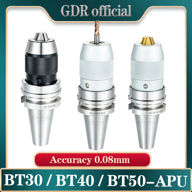 Держатель инструмента BT30 BT40 APU08 APU13 APU16 BT APU интегрированный самозатягивающийся