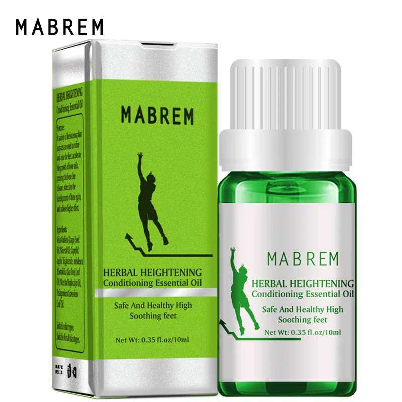 MABREM Height Increasing Oil Medicine Body Grow Taller Essential Foot Health Care Products Promot Bone Growth |