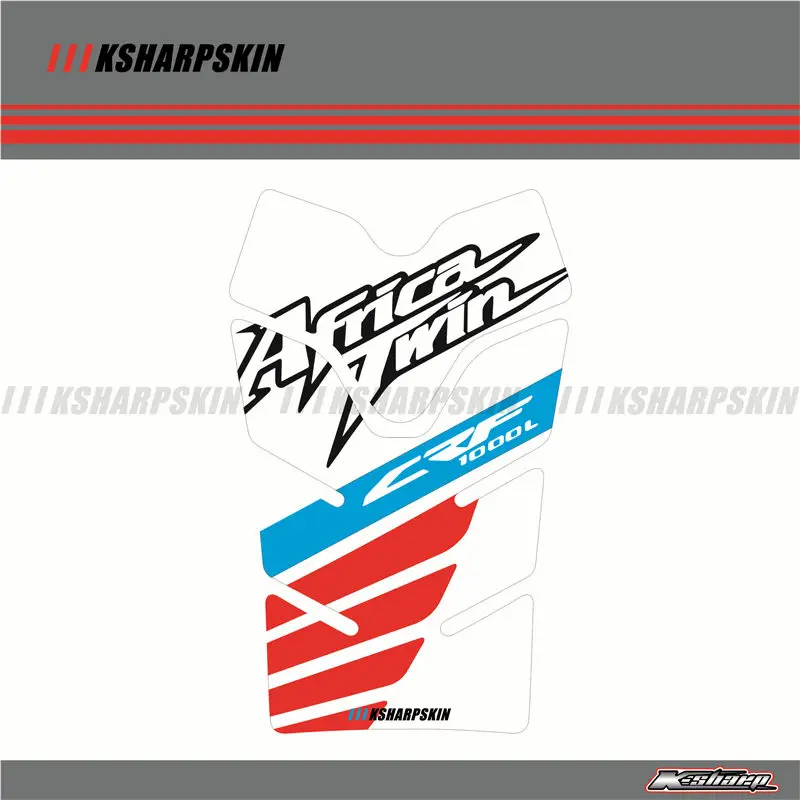 3D наклейка ADESIVI эмблема защитный Танк Pad Cas cap Fit HONDA africa Твин CRF1000L