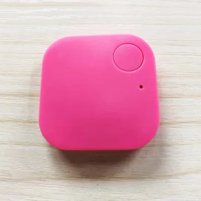 Интеллектуальное устройство для защиты от потери Bluetooth, устройство для домашних животных, умный мини gps трекер, устройство для поиска ключей и кошек - Цвет: pink