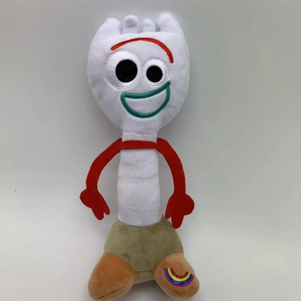35cm 4pcs 4 шт./лот 35 см Cuet Toy Story 4 Forky Мягкая кукла детская Рождественская Подарочная игрушка - Цвет: 35cm 4pcs